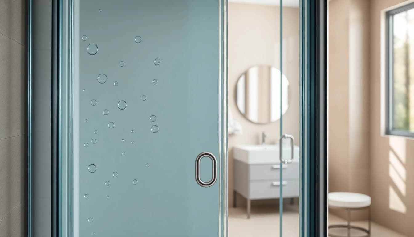 Moderne duschkabine 100x100 mit eleganten Glasflächen und stilvollem Design.