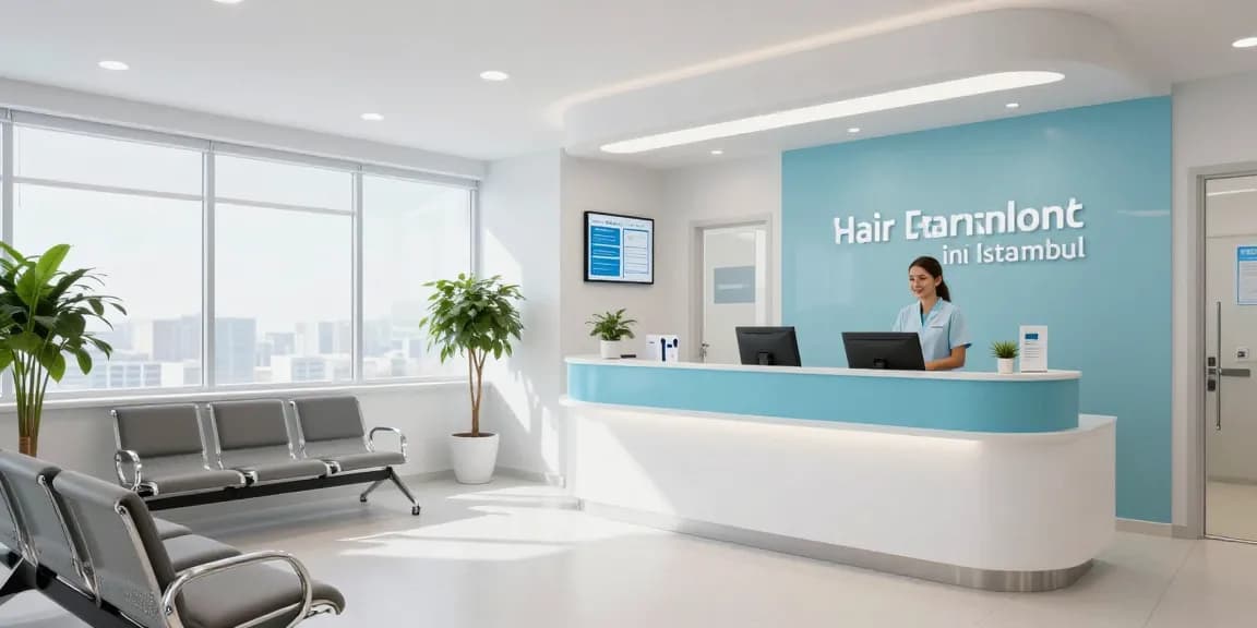 Hair transplant Istanbul - compassionate healthcare provider consultation in a modern clinic.