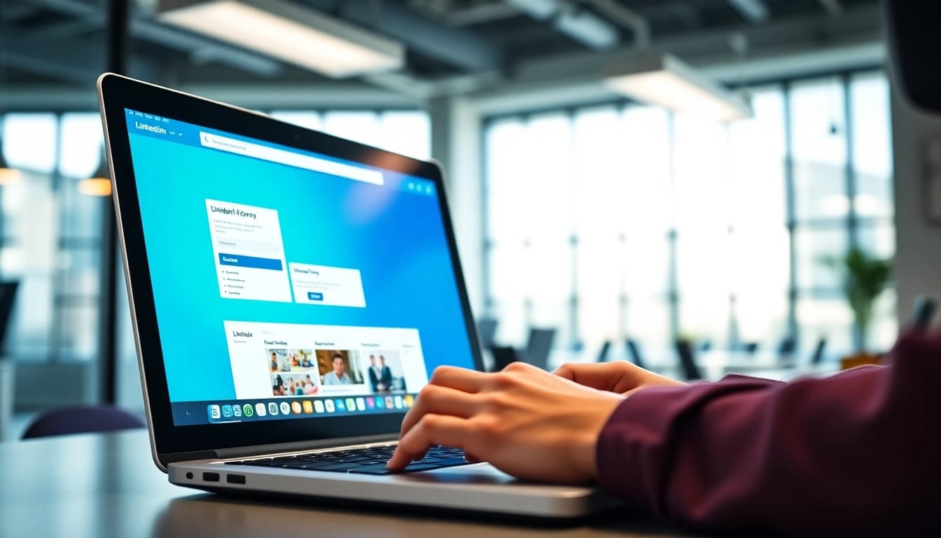 Enhance LinkedIn lead scraping software productivity with an engaging digital workspace.