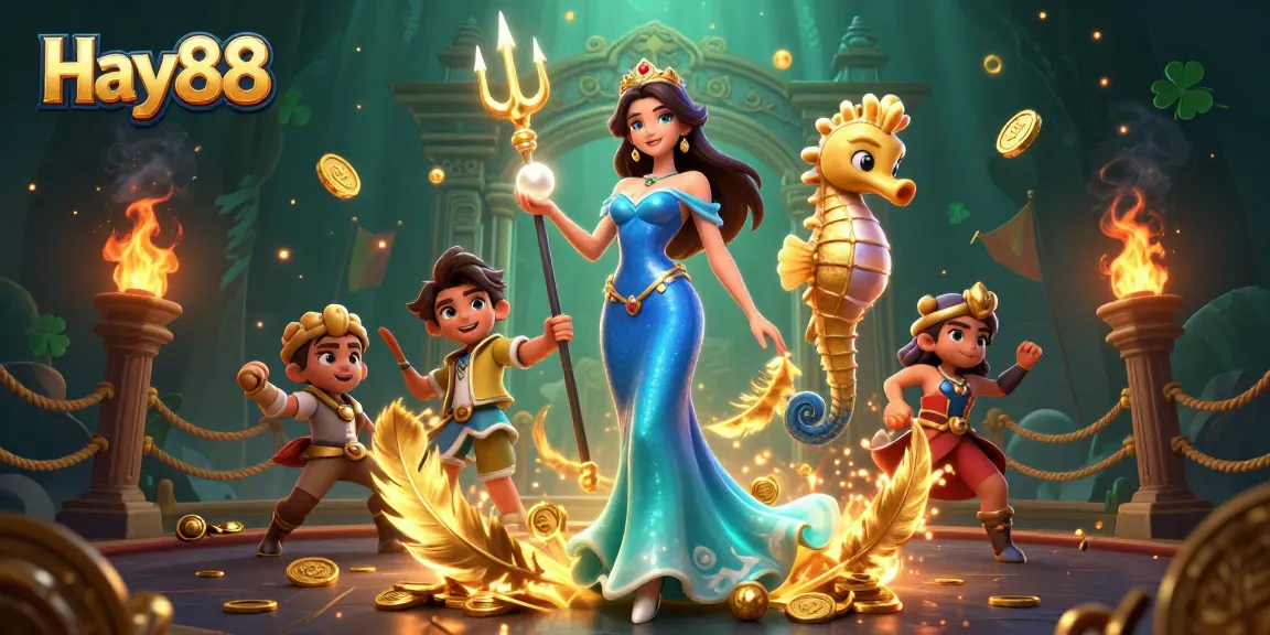 Experience thrilling gameplay at Hay88 with immersive casino elements and a vibrant underwater scene.