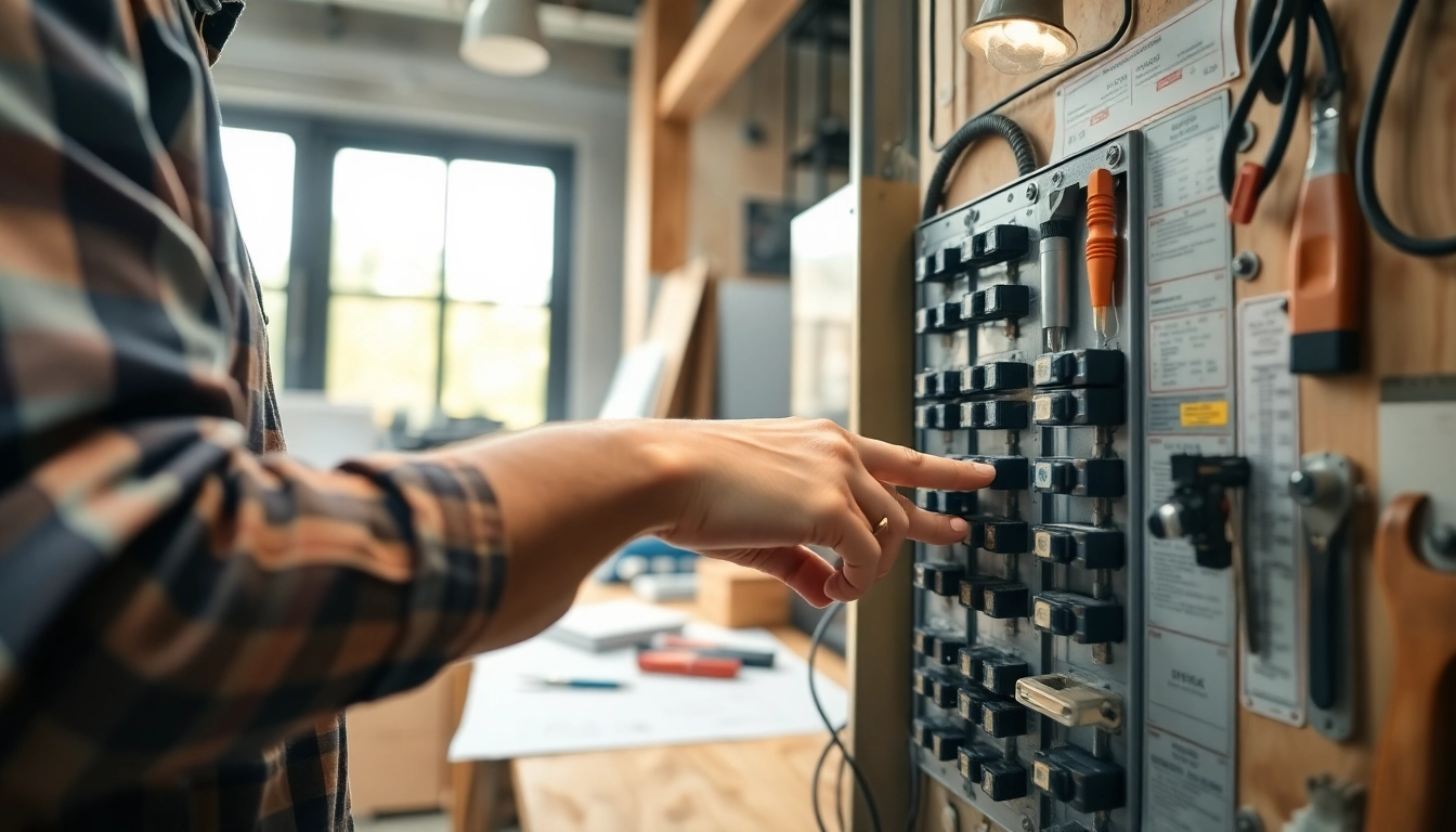Learn about electrical apprenticeship while observing hands-on training in a bright workshop.