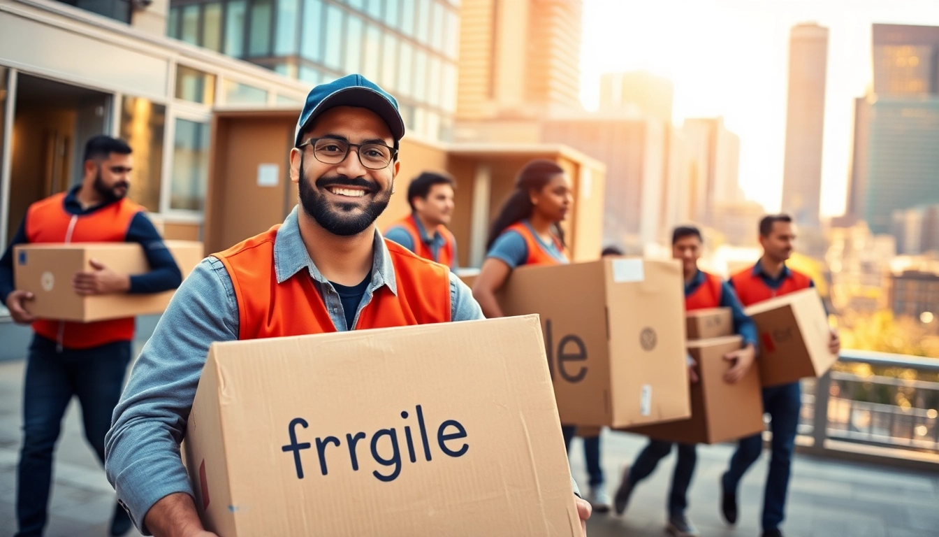 Experienced Toronto movers efficiently managing a relocation in an urban setting.