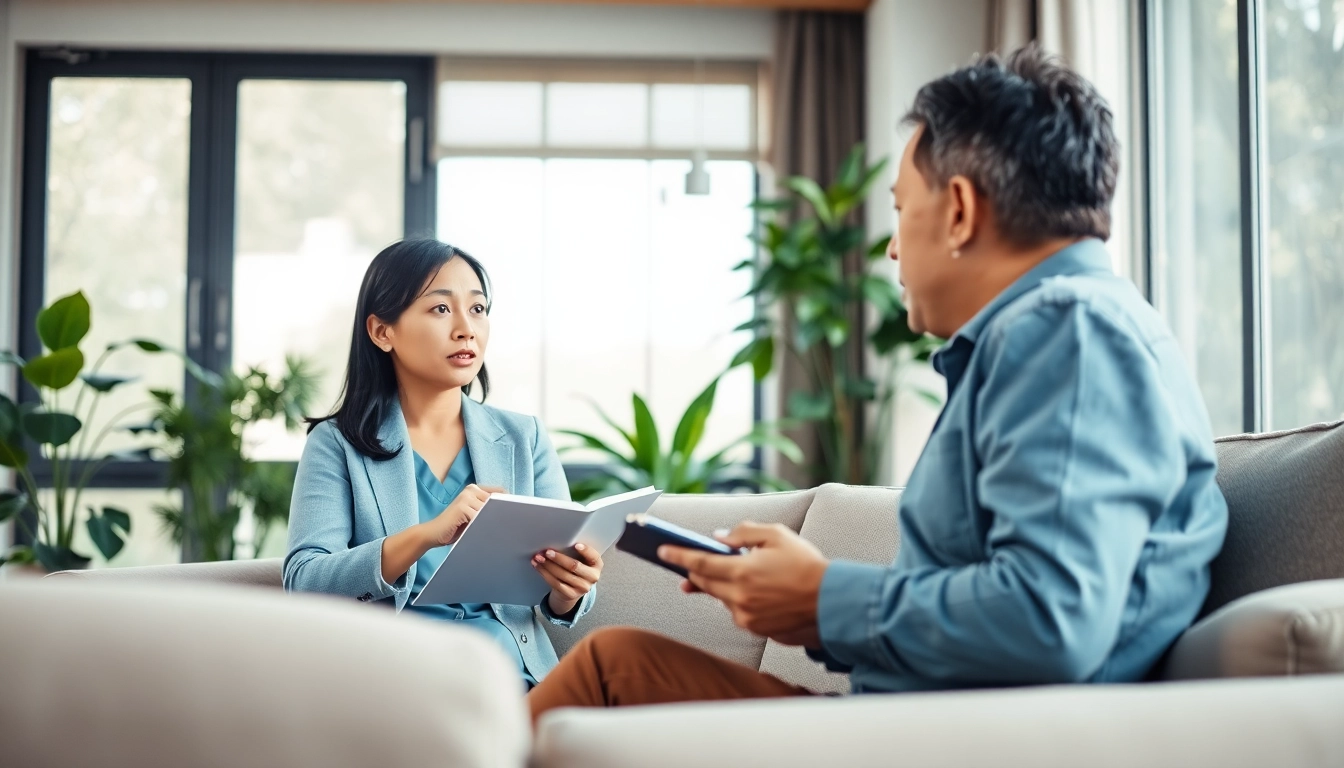 Anxiety symptoms explored in a professional therapy setting highlighting empathy and support.