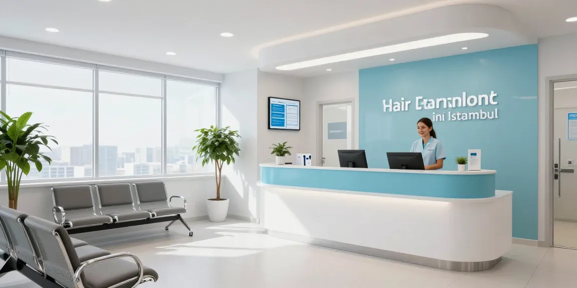 Hair transplant Istanbul - compassionate healthcare provider consultation in a modern clinic.