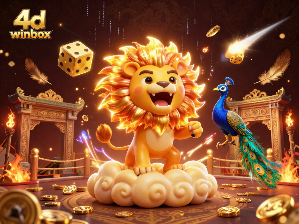 Experience the excitement of 4d winbox lottery with vibrant visuals of triumph and thrill.