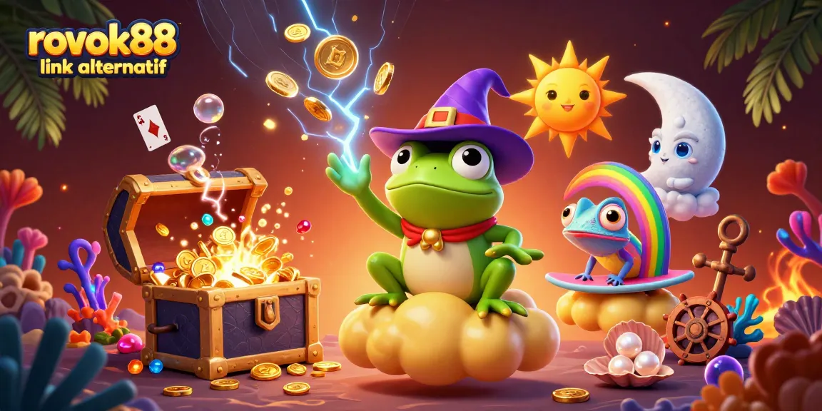 Join the fun at rokok88 link alternatif by surfing on clouds of winning gold!