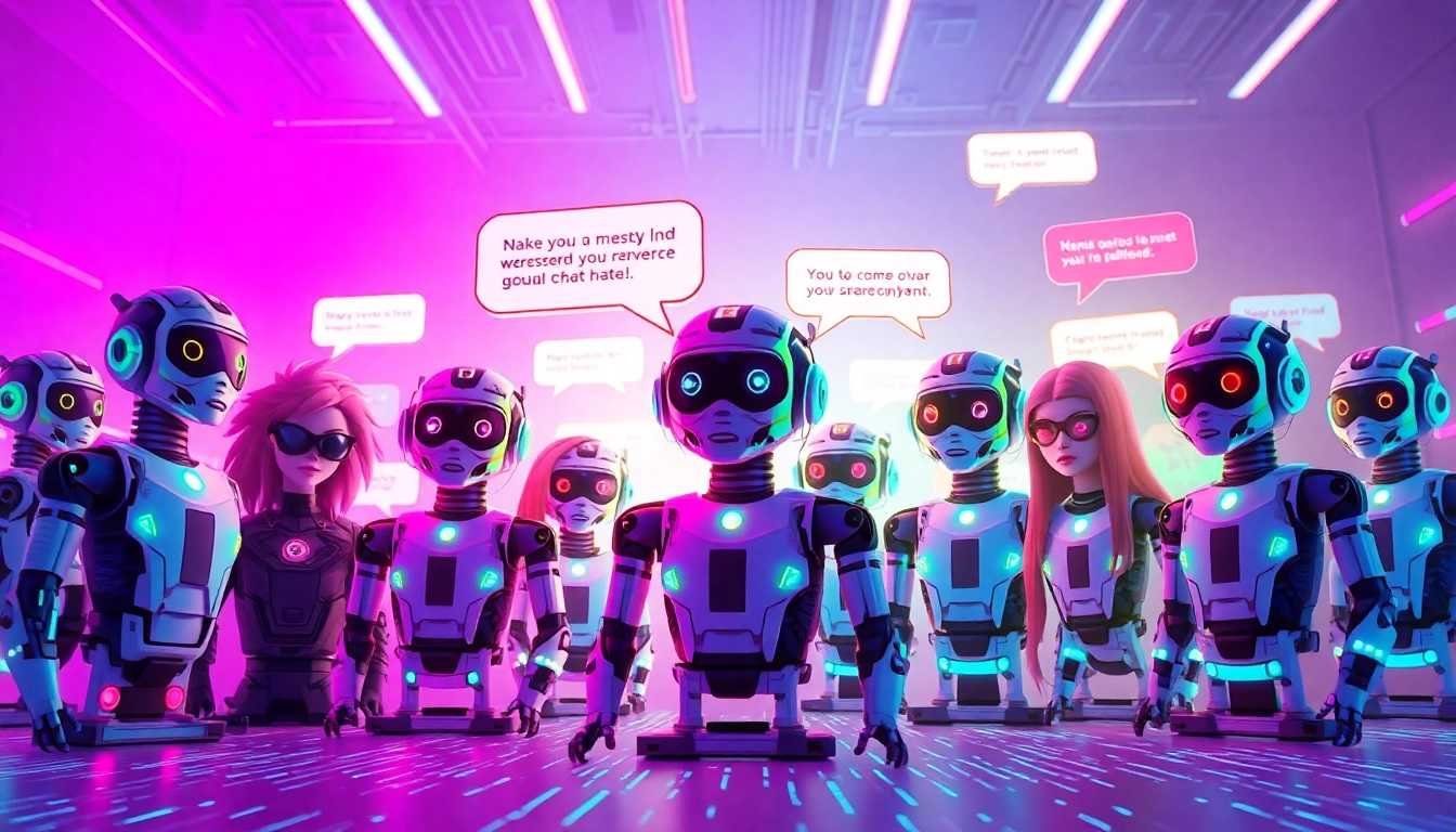 Explore the vibrant world of the best nsfw ai chatbots with engaging avatars and playful interactions.