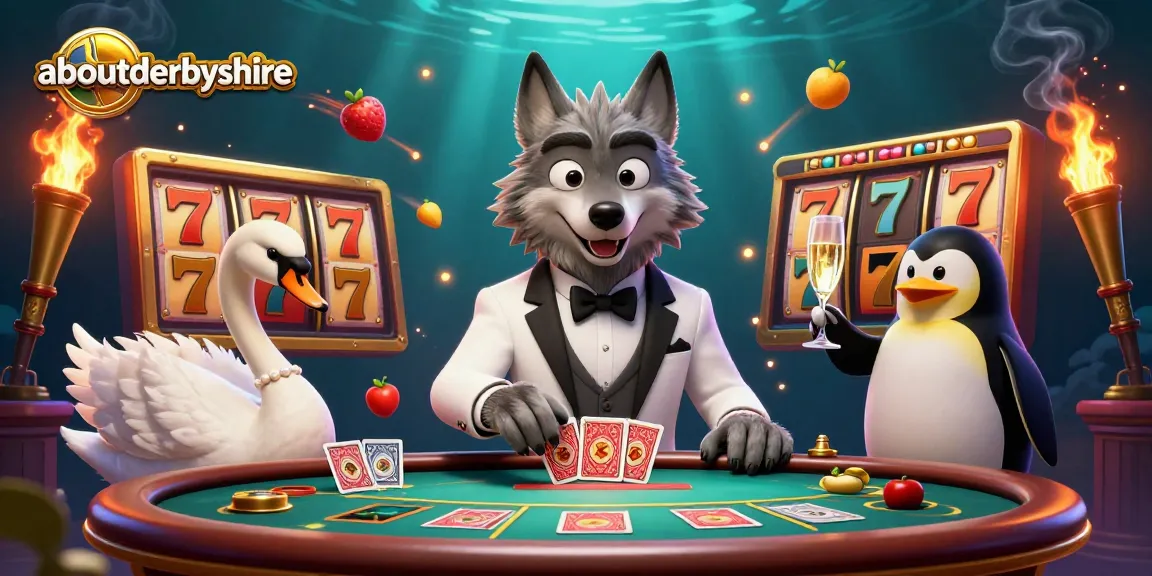 Enjoy thrilling bonus buy slots with aboutderbyshire’s dynamic 3D casino illustration showcasing exciting game elements.