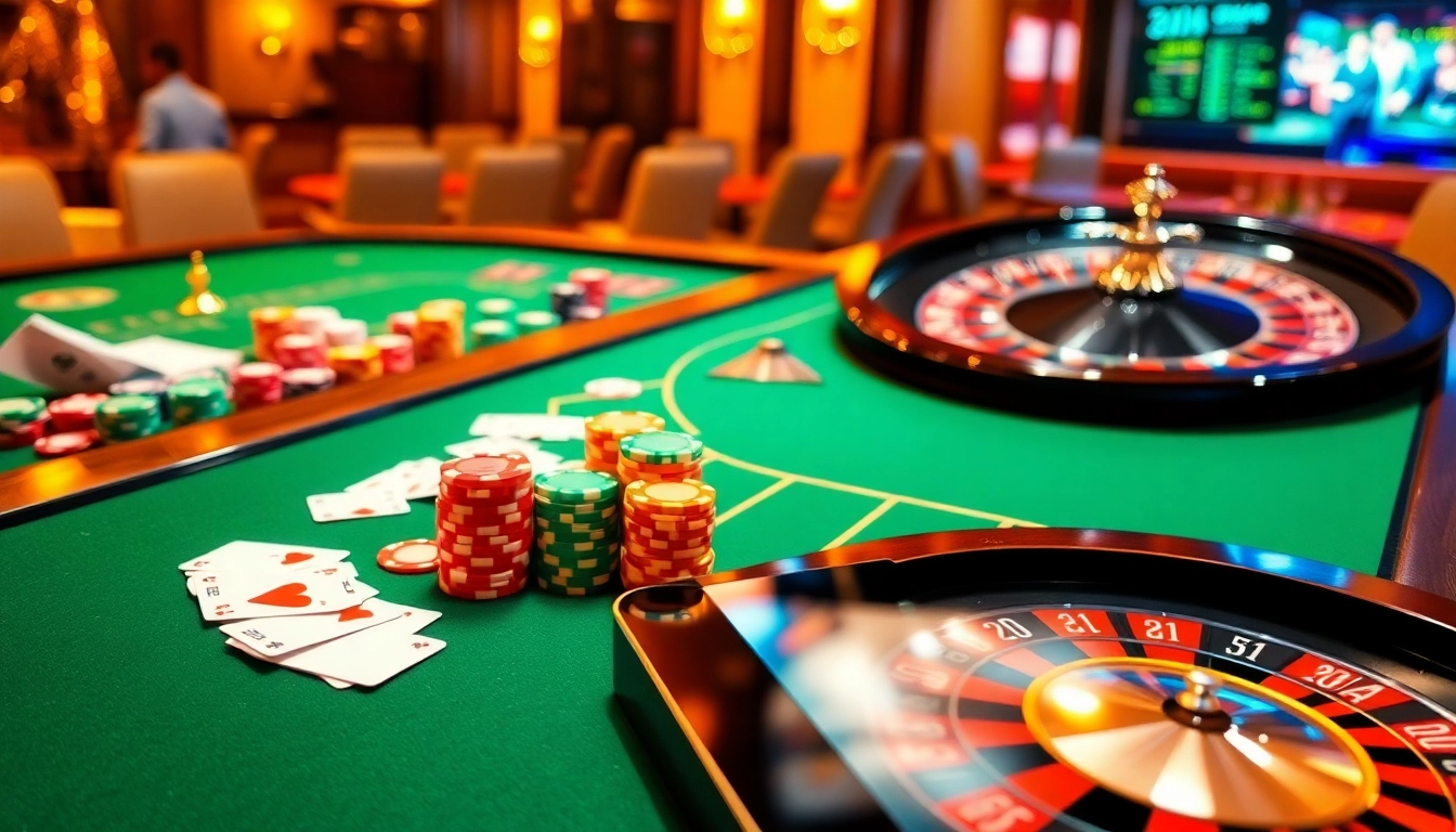 Experience the excitement of gambling at https://sunwin88.art/ with vibrant casino tables and live action.