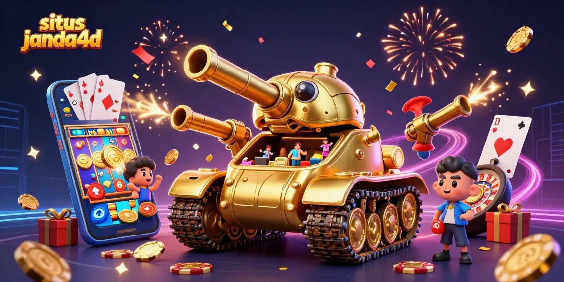 Mainkan situs janda4d dengan tank kepiting emas dan mini kasino penuh koin dan permainan.