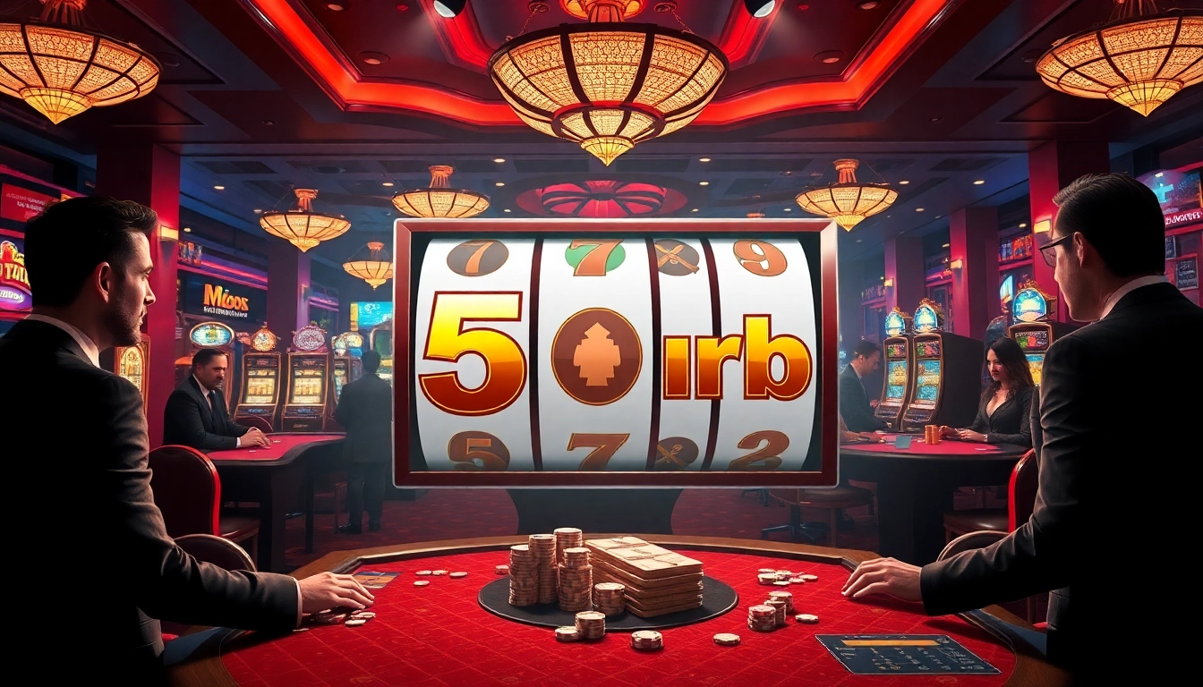 Engage with the thrilling action of slot depo 5rb at a luxurious casino filled with excitement.