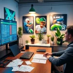 Engaging workspace showcasing best sports betting sites for Brazil with analysis and betting odds.