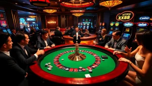 Experience the thrill of winning at roulette on https://xx88.boats/ with vibrant chips and a lively casino atmosphere.