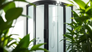 Erleben Sie die elegante sonni Duschkabine mit modernem Design in einem stilvollen Badezimmer.