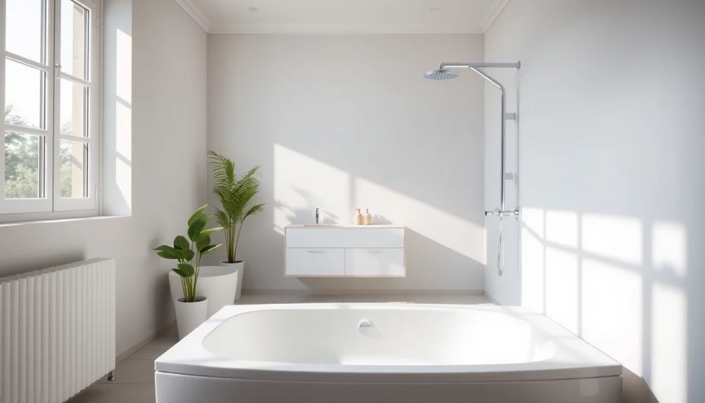 Admire the paroi de douche à l'italienne in a beautifully designed bathroom space.