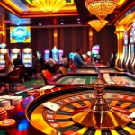 Experience the excitement at https://giaimanhacai.news/ with this luxurious casino scene featuring games and winning moments.