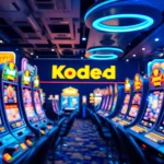 Kode4d slot gaming interface illustrating vibrant slot machines and engaging visuals for online gaming enthusiasts.