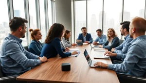 Engaging collaboration on Strategy Capture Management in a modern office setting.