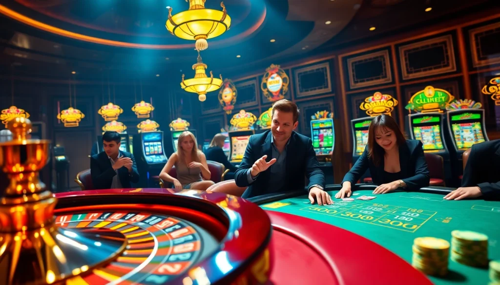 At SHBET, engage in thrilling casino games featuring roulette, poker chips, and vibrant slot machines.