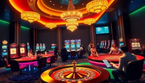 Experience thrilling gameplay at 7m cn with exciting poker tables and dynamic slot machines.