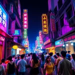 Experience the vibrant 호치민밤문화 with lively nightlife scenes, karaoke bars, and colorful street activities.