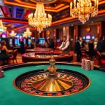 Feeling the thrill of winning at topclub with elegant roulette and poker action in a luxurious casino.