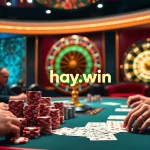 Experience the thrill of winning at hay.win with strategic poker gameplay and vibrant casino ambiance.