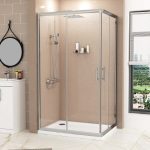 Duschkabine 100×100 Pendeltür – 3 Moderne Glasduschen
