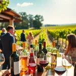 Join the Winery Membership for exclusive wine tasting experiences in a vibrant vineyard.