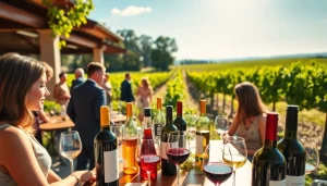 Join the Winery Membership for exclusive wine tasting experiences in a vibrant vineyard.