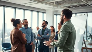 Dynamic business coaching service session fostering client engagement and collaboration.