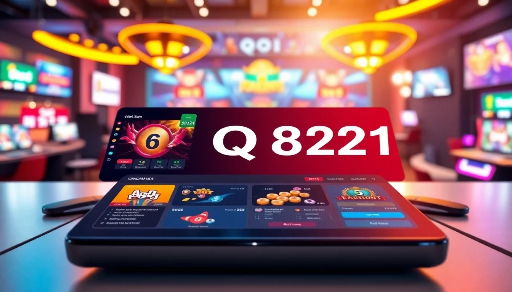 Menyajikan link qq8821 dengan tampilan antarmuka gaming modern dan interaktif.