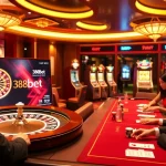 Experience the excitement of 388bet with engaging virtual poker and roulette games.
