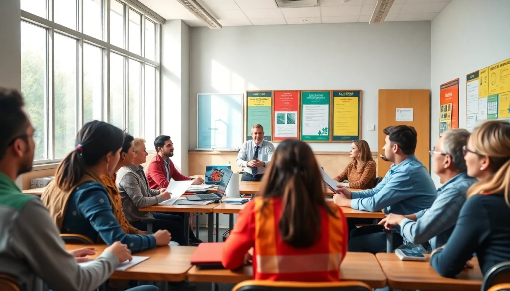 Enhance your OSHA training in the Carolinas with engaging classroom sessions.