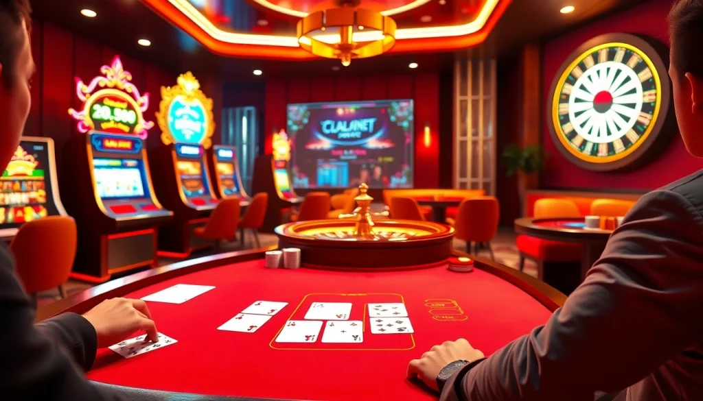 Découvrez l'excitation du casino en ligne France avec des tables luxueuses et un gameplay dynamique.