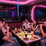 Experience upscale karaoke in Gangnam at www.gangnamtune.com, featuring vibrant atmosphere and luxurious decor.