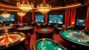 Vivez l'excitation du casino en ligne France avec des tables de jeux vibrantes et une ambiance professionnelle.