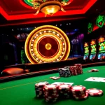 Vivez l'excitation du casino en ligne France avec des jetons de poker à enjeux élevés et une roulette virtuelle.