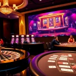Vivez l'excitation dans un cadre de casino en ligne France luxueux avec roulette et blackjack.