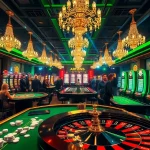 KPI4D players engaging at a luxury casino, highlighting thrilling roulette action and poker excitement.