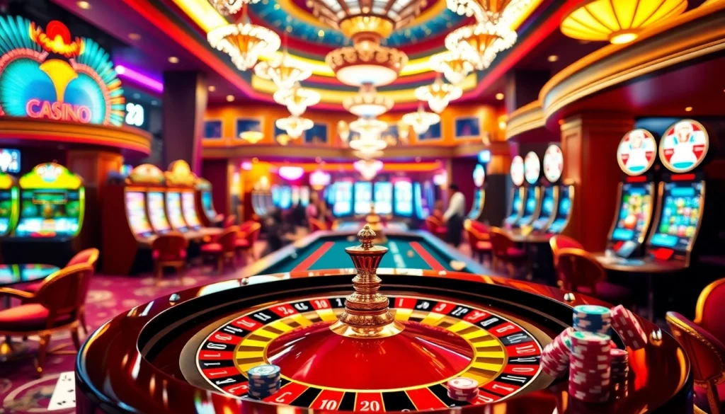 Découvrez l'excitation du meilleur casino en ligne avec des tables vibrantes et un gameplay palpitant.