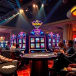 Menangkan jackpot di bandar slot dengan mesin yang menarik dan pemain yang bersemangat.