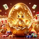 Engage in exciting gameplay with slot gacor hari ini as a golden dragon emerges from a poker chip nest.