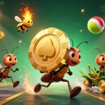 Join the excitement with the Link tải sunwin as ants carry a giant poker chip through a thrilling casino heist.