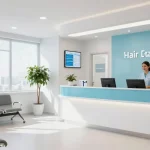 Hair transplant Istanbul - compassionate healthcare provider consultation in a modern clinic.
