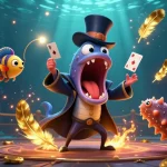 Engage in magic and excitement with rokok88 as deep-sea creatures perform thrilling card tricks