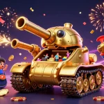 Mainkan situs janda4d dengan tank kepiting emas dan mini kasino penuh koin dan permainan.